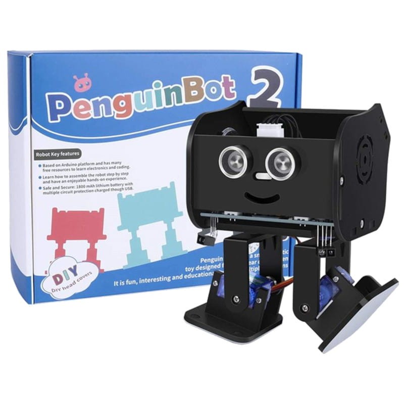ELEGOO Kit Penguin Bot Biped v2.0 Arduino Negro - Robot DIY - Ítem5