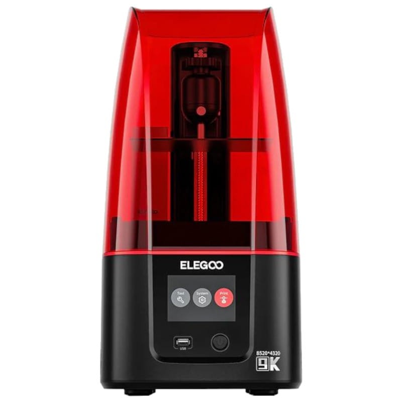 ELEGOO Mars 4 MSLA 9K LCD Mono de 7 Pulgadas - Tamaño de Impresión 153.36x77.76x175mm³  - Impresora 3D de resina - Ítem