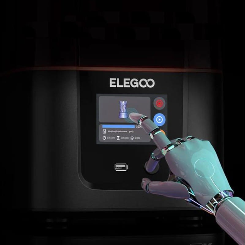 ELEGOO Mars 4 MSLA 9K LCD Mono de 7 Pulgadas - Tamaño de Impresión 153.36x77.76x175mm³  - Impresora 3D de resina - Ítem6