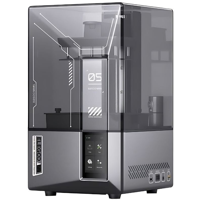 ELEGOO Mars 5 Ultra Mono LCD HD - 9K - Alta velocidade até 150 mm/h - Câmara AI - Tamanho de impressão 7 polegadas - Nivelamento automático - Impressora 3D de resina - Item