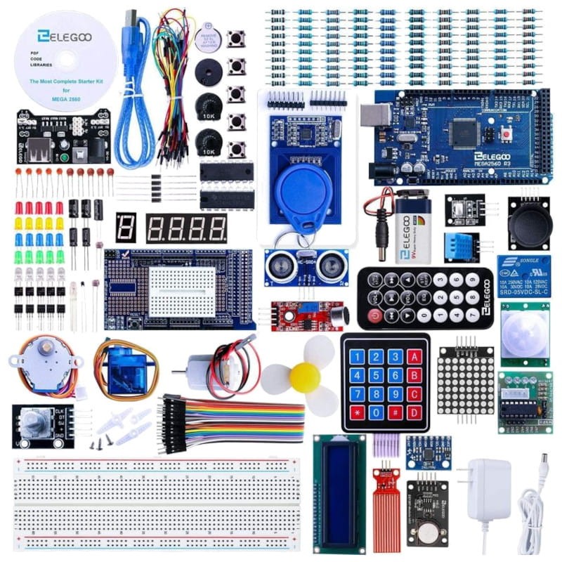 ELEGOO Mega R3 2560 Avançado e Iniciante Compatível com Arduino IDE - Item