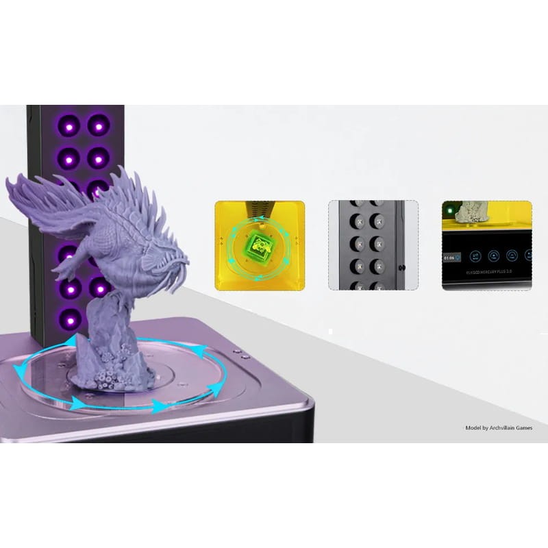 ELEGOO Mercury Plus 2.0 Lavagem e Cura - Item4