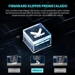 Impresora 3D ELEGOO Neptune 4 Negro - Impresora FDM firmware klipper