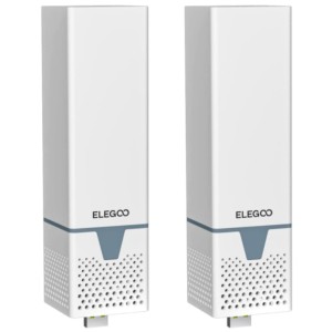 ELEGOO Purificateur d'air Blanc USB Lot de 2