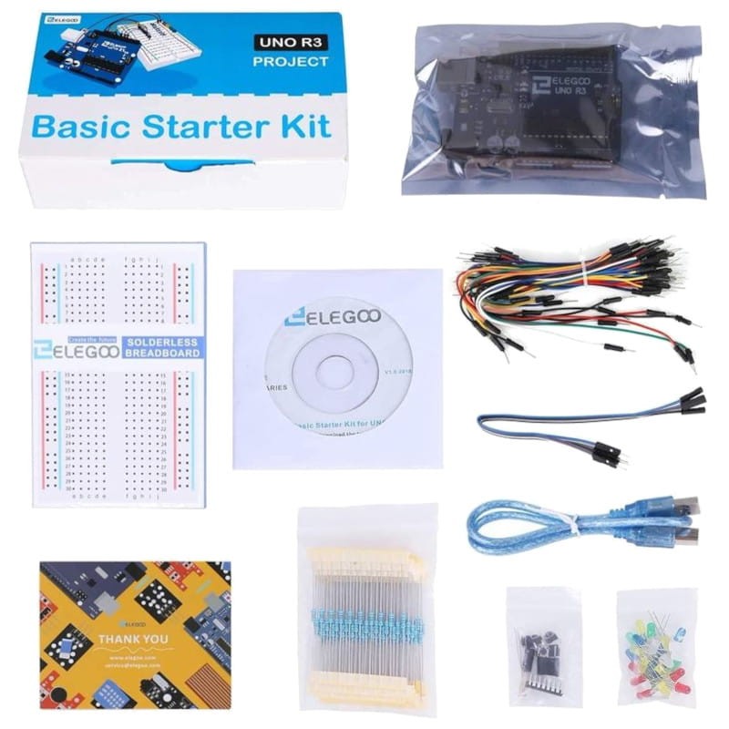 ELEGOO UNO R3 Kit Básico de Iniciación Arduino IDE - Ítem2