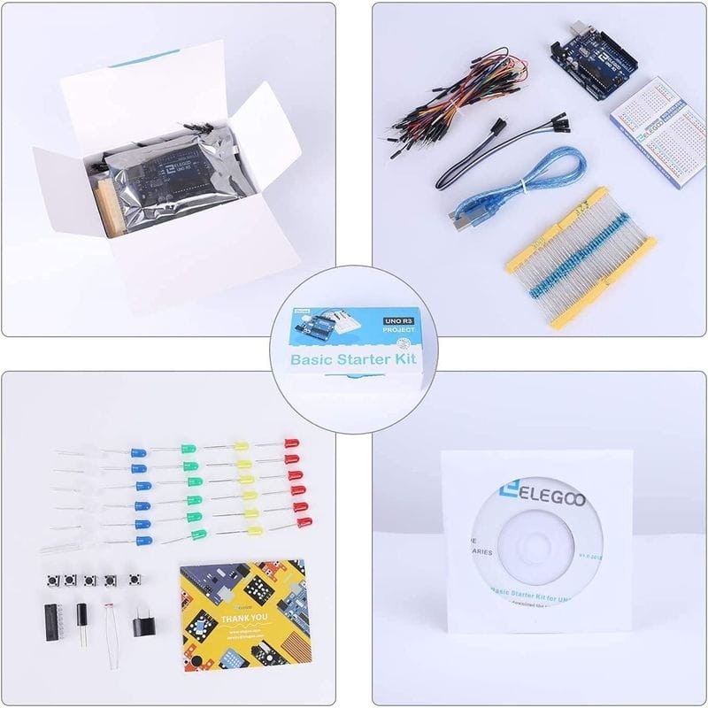 ELEGOO UNO R3 Kit Básico de Iniciación Arduino IDE - Ítem3