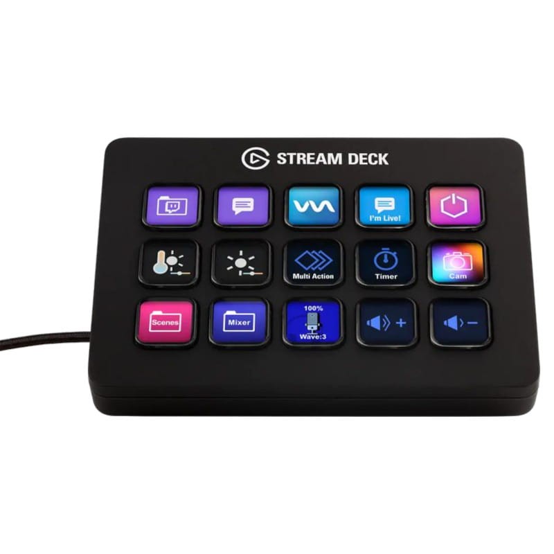 Elgato Stream Deck MK.2 15 botones Negro - Controlador para Streaming - Ítem1