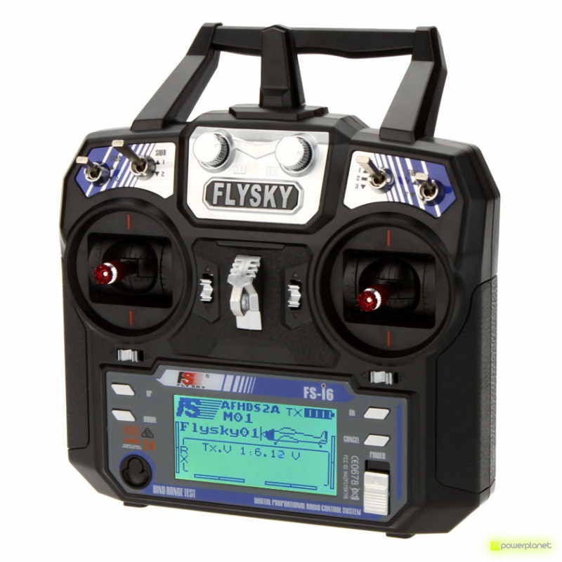 Controle Transmissor Flysky i6 RC + Receptor Eachine FS-IA6