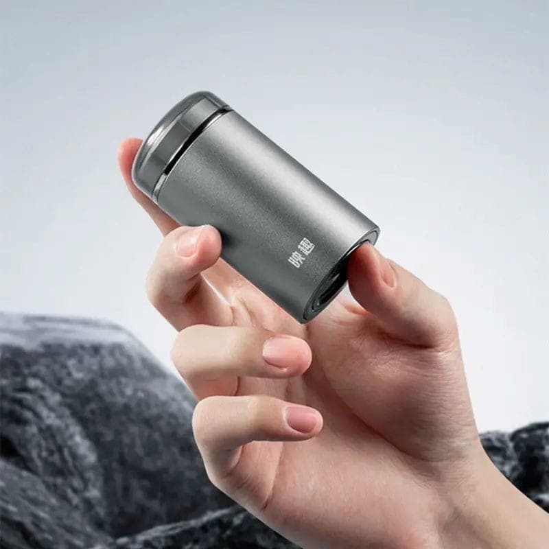 Dimensões reduzidas Enchen Z3 Prata - Mini máquina de barbear