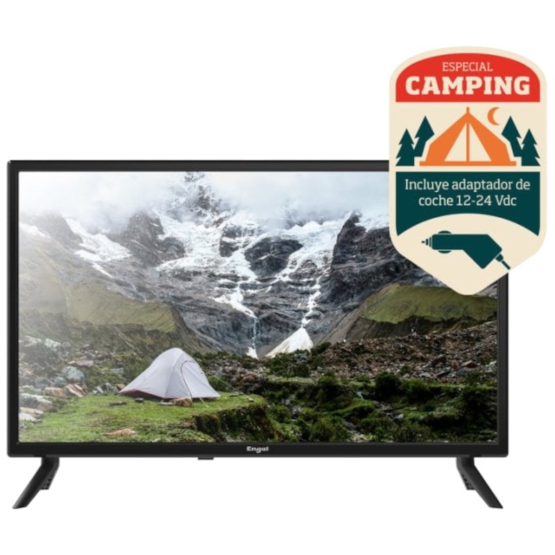 Engel LE2462CA 24 HD Ready + Adaptador de coche 12V/24V DC Negro - Televisor - Ítem1
