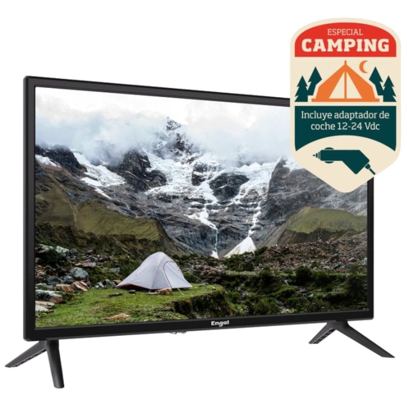 Engel LE2462CA 24 HD Ready + Adaptador de coche 12V/24V DC Negro - Televisor - Ítem2