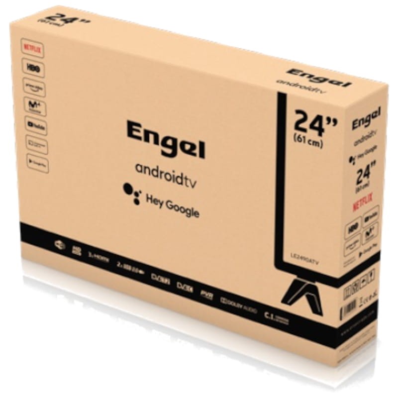 Engel LE 2490 24 HD Smart TV Negro - Televisión - Ítem2
