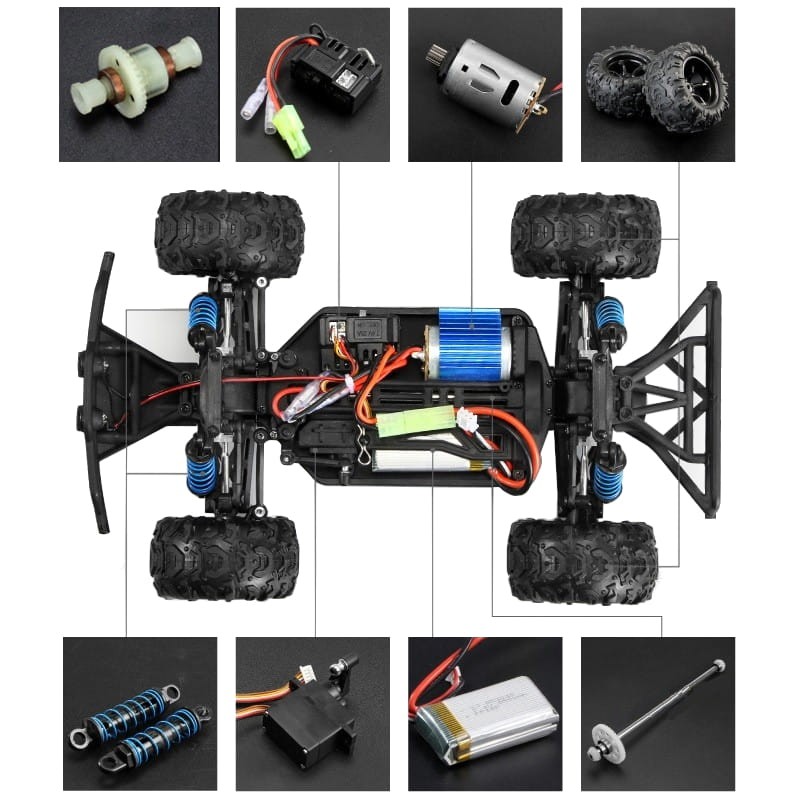 Enoze 9301E 1/18 4WD Truggy - Coche RC Eléctrico - Ítem7