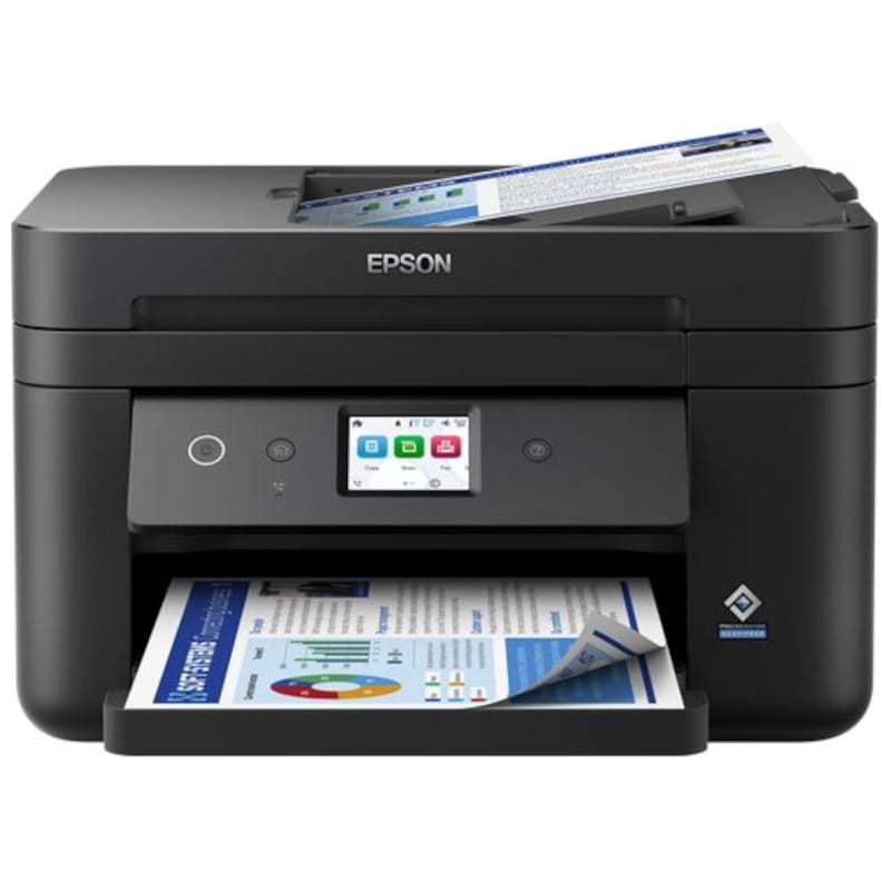 Impressora Multifuncional Epson WorkForce WF-2960DWF Tinta Cor WiFi Preto - Item
