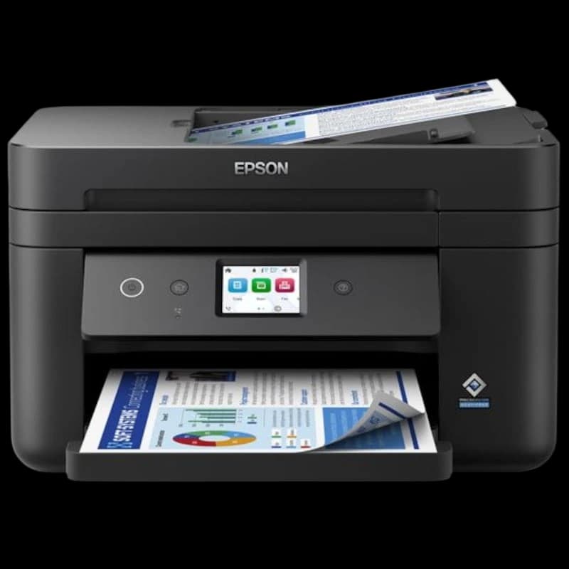 Imprimante multifonction Epson WorkForce WF-2960DWF Couleur WiFi Noir - Non Scelle - Class B Refurbished
