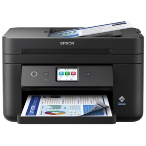 Impresora de Tinta Epson WorkForce WF-2960DWF Multifunción Tinta Color WiFi Negro