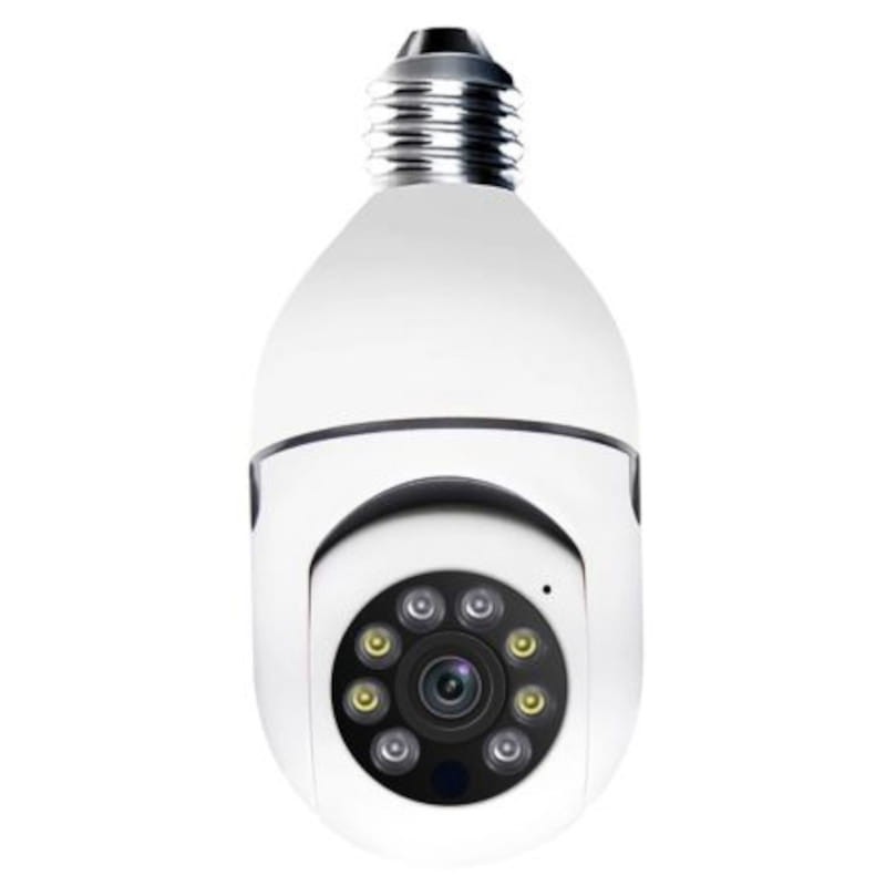 Escam PR001 E27 4MP PT WiFi Blanco - Cámara de seguridad IP - Ítem1
