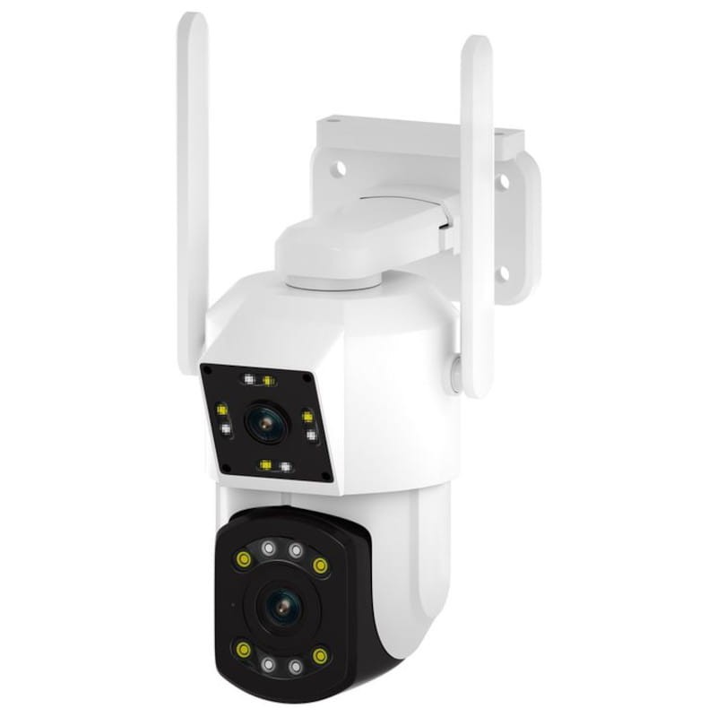 Cámara de seguridad Escam PT210 Lente Dual WiFi Detector de movimiento Blanco - Ítem