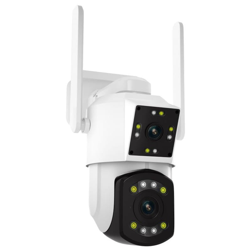 Cámara de seguridad Escam PT210 Lente Dual WiFi Detector de movimiento Blanco - Ítem2