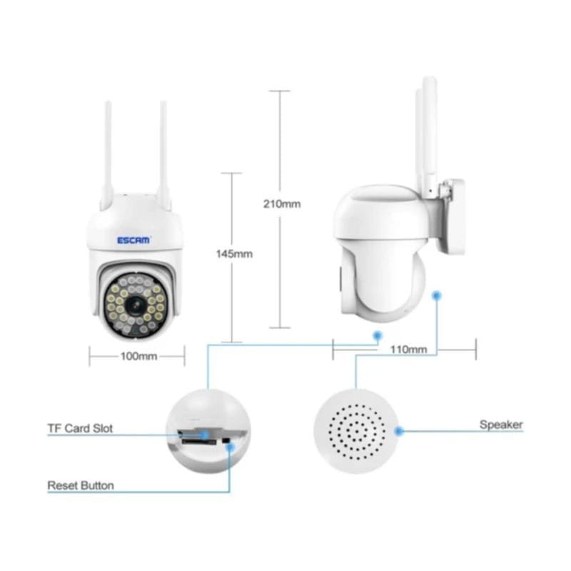 Escam PT305 2MP Wifi PT - Cámara de Seguridad - Ítem10