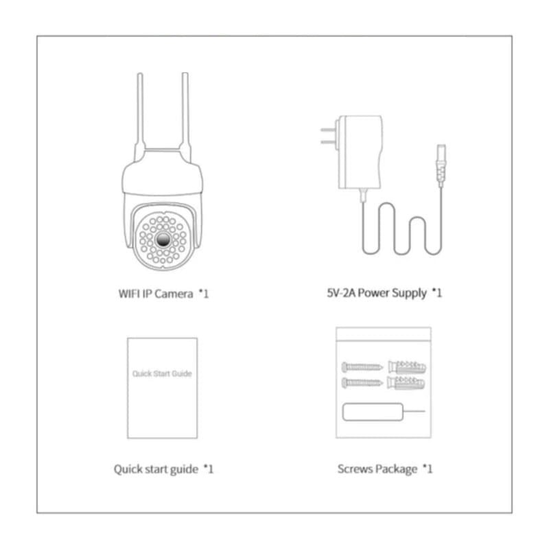 Escam PT305 2MP Wifi PT - Cámara de Seguridad - Ítem11