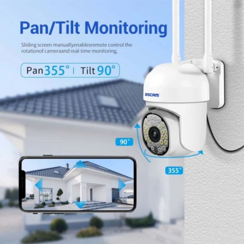 Escam PT305 2MP Wifi PT - Cámara de Seguridad - Ítem1