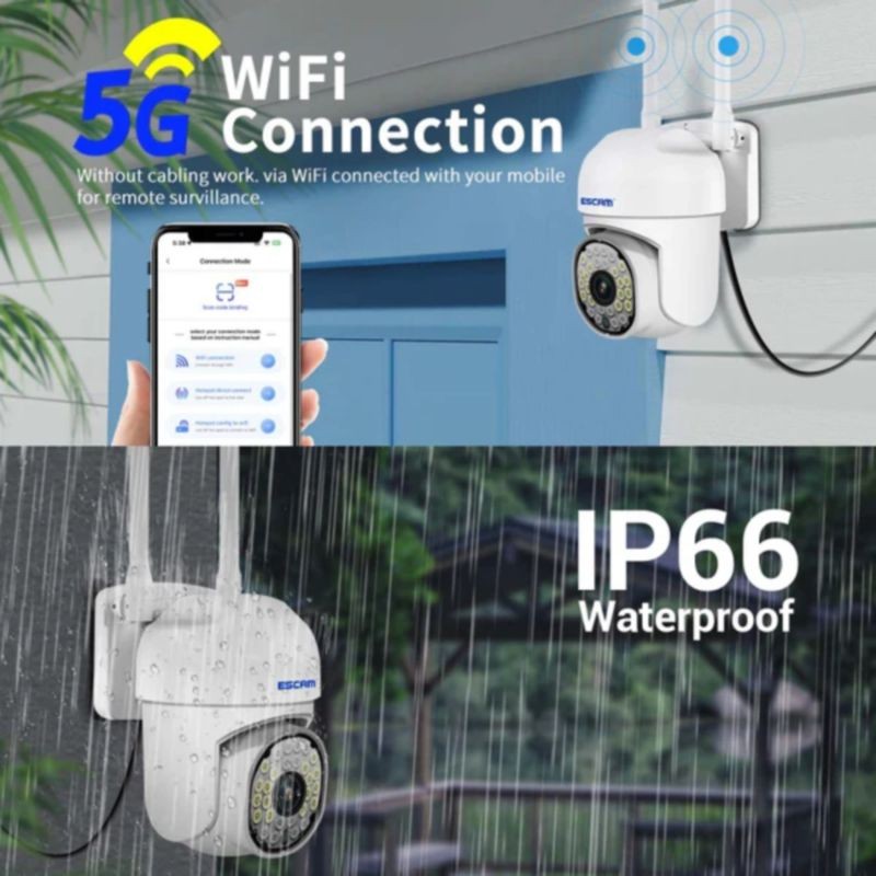 Escam PT305 2MP Wifi PT - Cámara de Seguridad - Ítem4