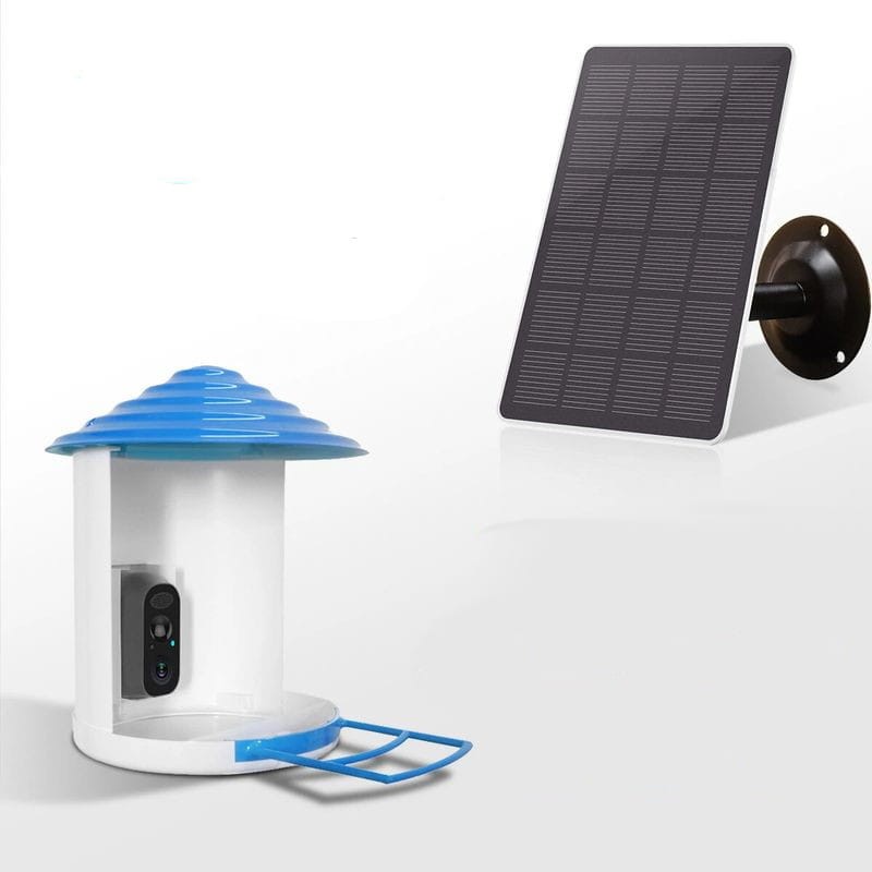 Duokon Caméra Mangeoires À Oiseaux Caméra Intelligente pour Mangeoire à  Oiseaux avec Panneau Solaire, Vidéo HD animalerie produits - Cdiscount