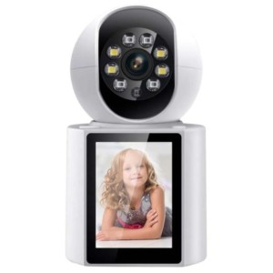 Escam QF104 3MP Wifi Vision Nocturne Blanc - Caméra de sécurité IP