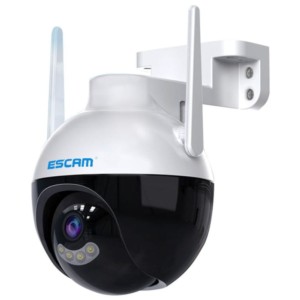 Cámara de seguridad IP Escam QF300 3MP Outdoor Visión Nocturna Wifi Blanco