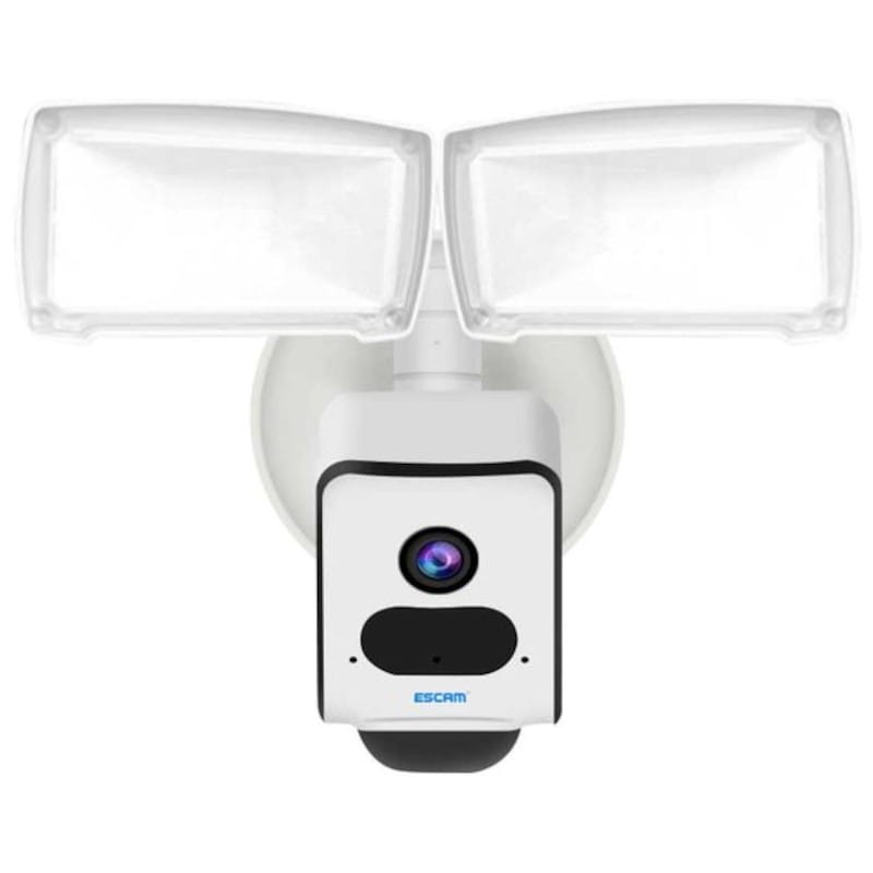 Caméra de Sécurité IP Escam QF612 Couleur Vision Nocturne Wifi Blanc - Ítem1