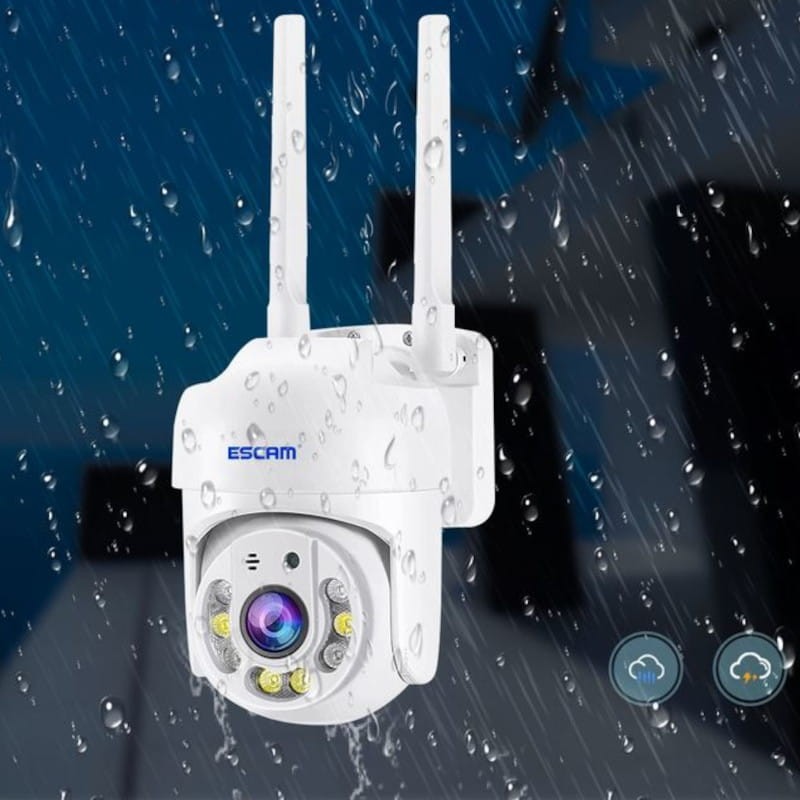 Caméra de sécurité IP Escam TY114 HD 4MP Blanc - Ítem3
