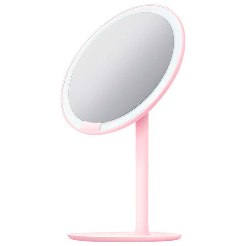Espejo de Maquillaje Xiaomi Amiro Mini HD Daylight en color Rosa - Ítem