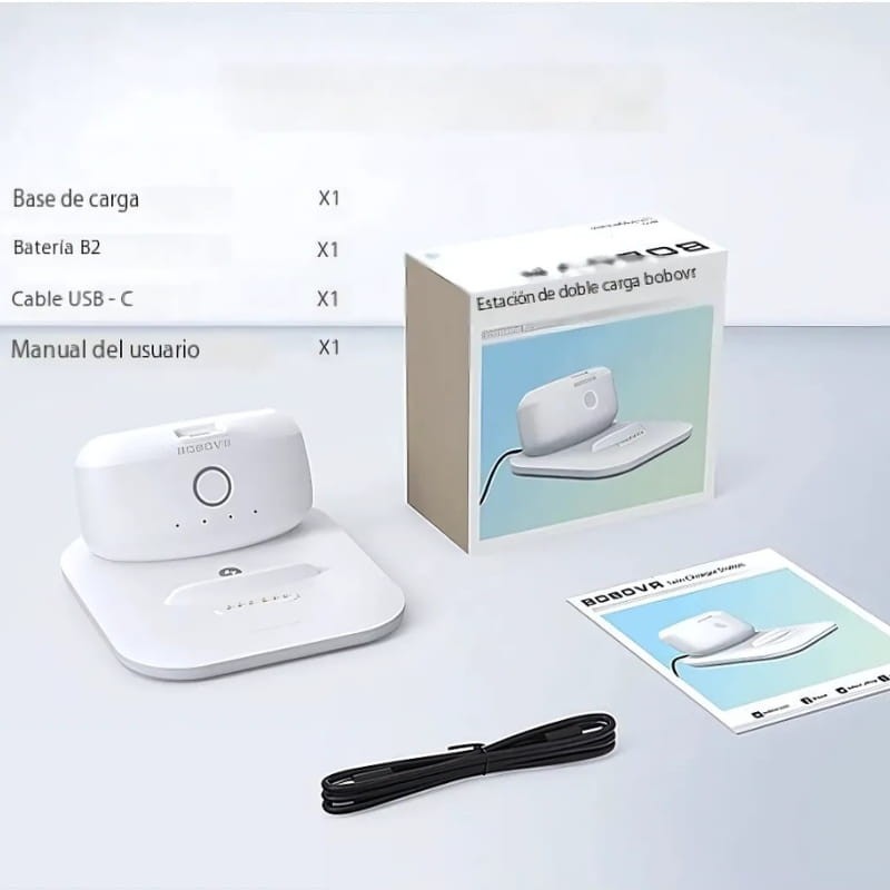 Base de carga + Batería B2 Blanco - Accesorio para gafas VR - Ítem4