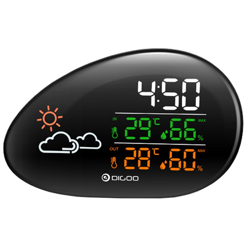 Estación meteorológica Digoo DG-THS01 Reloj