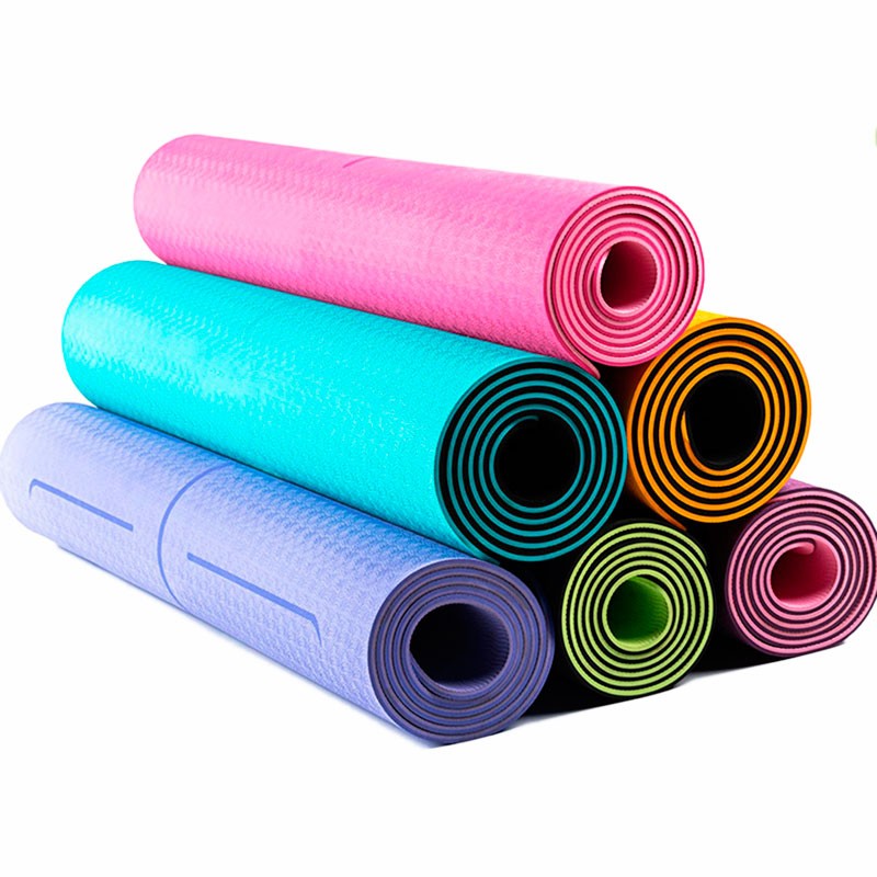 Tapis de Yoga TPE Mat 183x61cm Rose - Ítem7