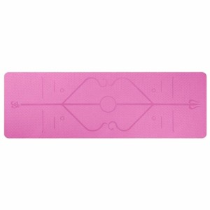 TPE Yoga Mat Pad 183x61cm Pink