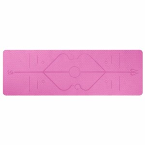 Esterilla de Yoga TPE Mat 183x61cm Rosa