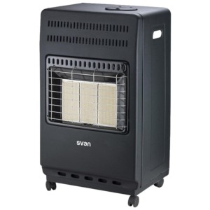 Cuisinière à gaz Svan SVCA34CAT 4200W Noir