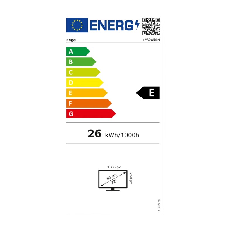 Engel LE3285SM 32 HD Ready Smart TV Wifi Negro - Televisor - Ítem6