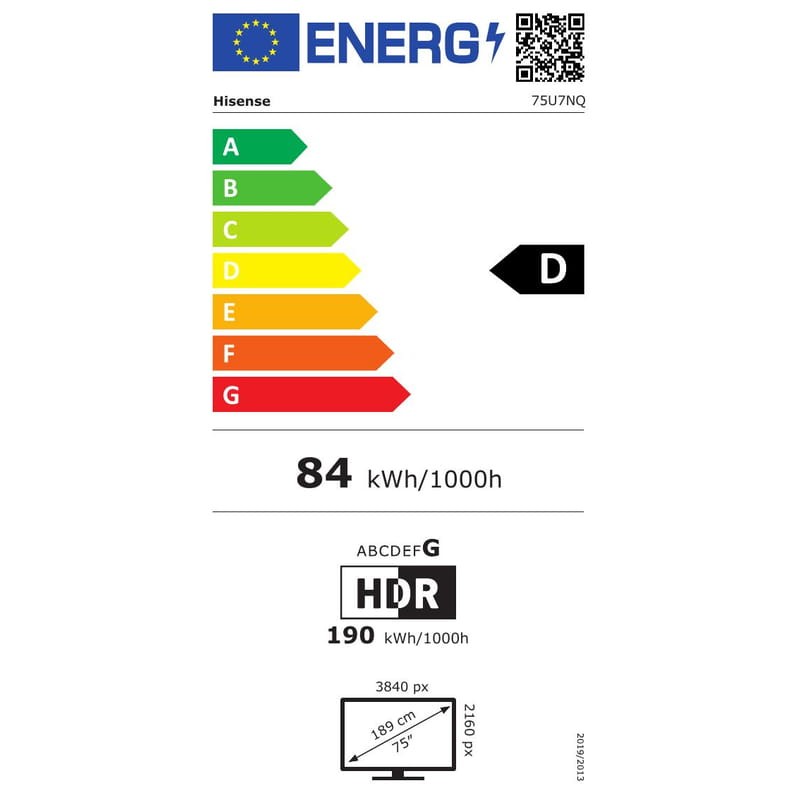 Hisense 75U7NQ 75