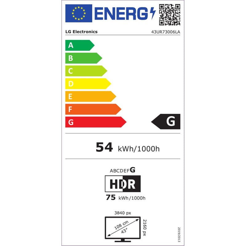 LG 43UR73006LA.AEUQ 43 4K Ultra HD Smart TV WiFi Preto – Televisão - Sem Selo - Item10