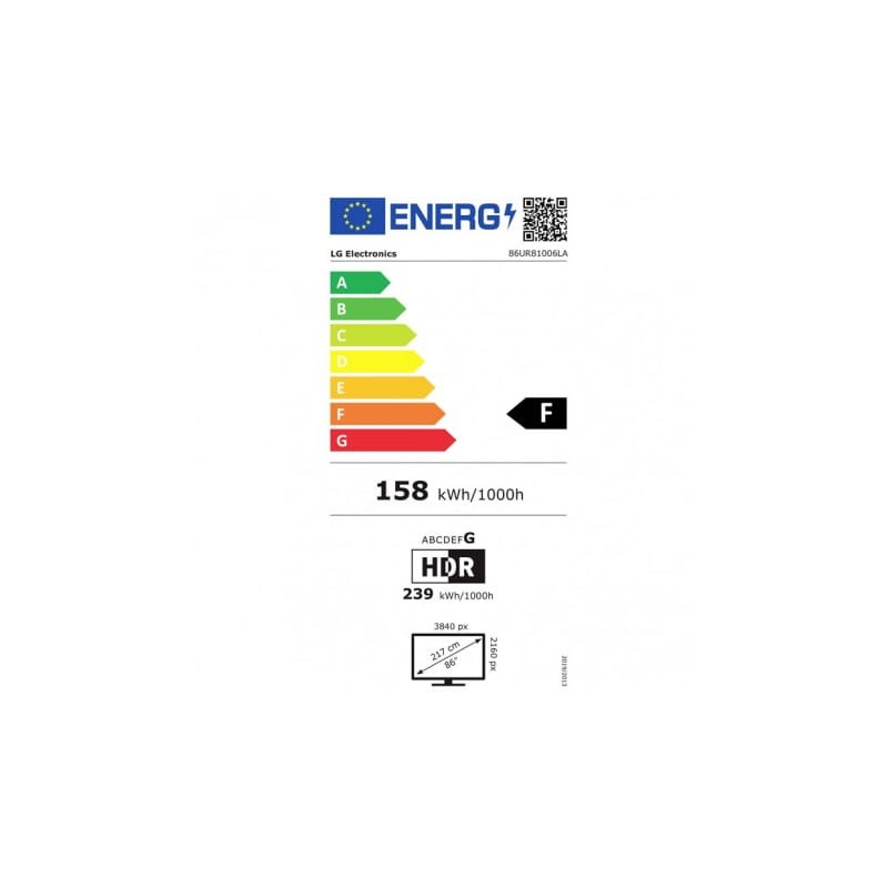 LG 86UR81006LA 86 4K Ultra HD Smart TV Wifi Noir- Télévision - Ítem6