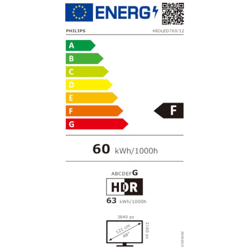 Philips 48OLED769/12 48 4K Ultra HD LED Smart TV Wifi Negro - Televisor - Ítem2