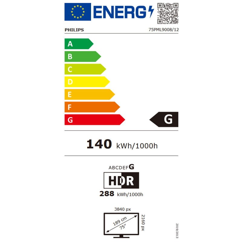 Philips 75PML9008 75 4K UHD Mini LED Smart TV Wifi Negro - Televisor - Ítem6