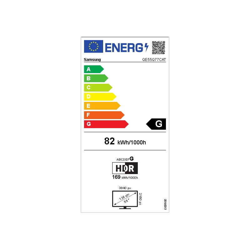 Samsung QE55Q77CATXXH 55 QLED 4K Ultra HD Smart TV Wifi Cinzento - Televisão - Item5