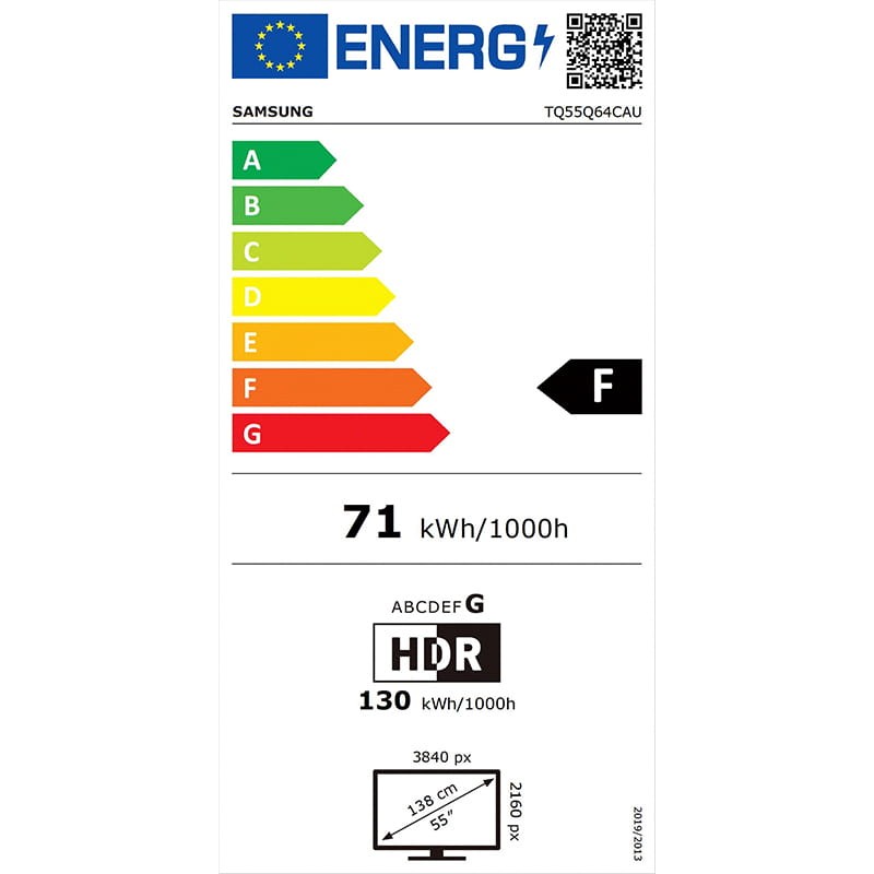 Samsung Series 6 TQ55Q64CAU 55 QLED 4K Ultra HD Smart TV Wi-Fi Preto - Televisão - Item6