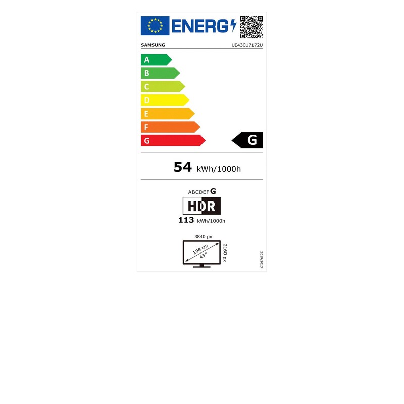 Samsung UE43CU7172UXXH 43 4K Ultra HD Smart TV Preto - Televisão - Item7