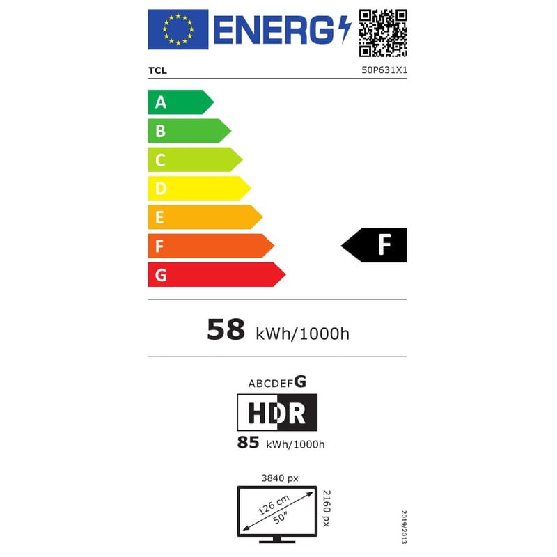 TCL 50P631 50 4K Ultra HD Smart TV Google TV WiFi Negro - Televisor - Ítem6