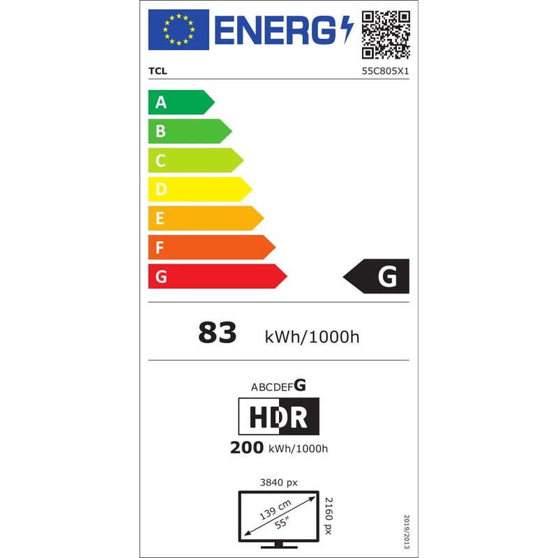 TCL C80 Series 55C805 55 4K Ultra HD Smart TV Noir - TV - Ítem8